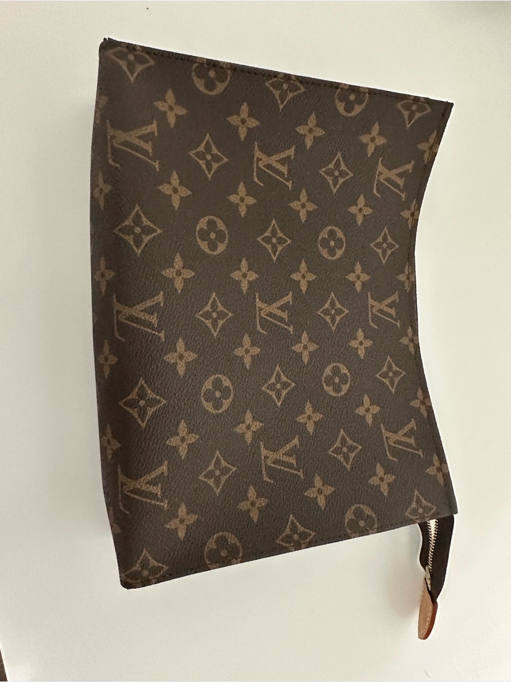 Louis Vuitton Monogram Canvas Travel Pouch - Brown